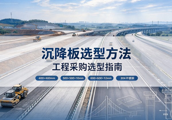 莱芜沉降板选择方法